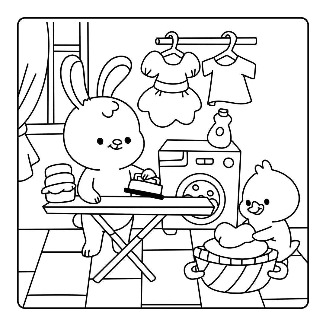 Book | Happy Days - Calm Cuties Cosy Colouring