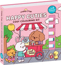 Book | Happy Days - Happy Cuties Cosy Colouring Kit