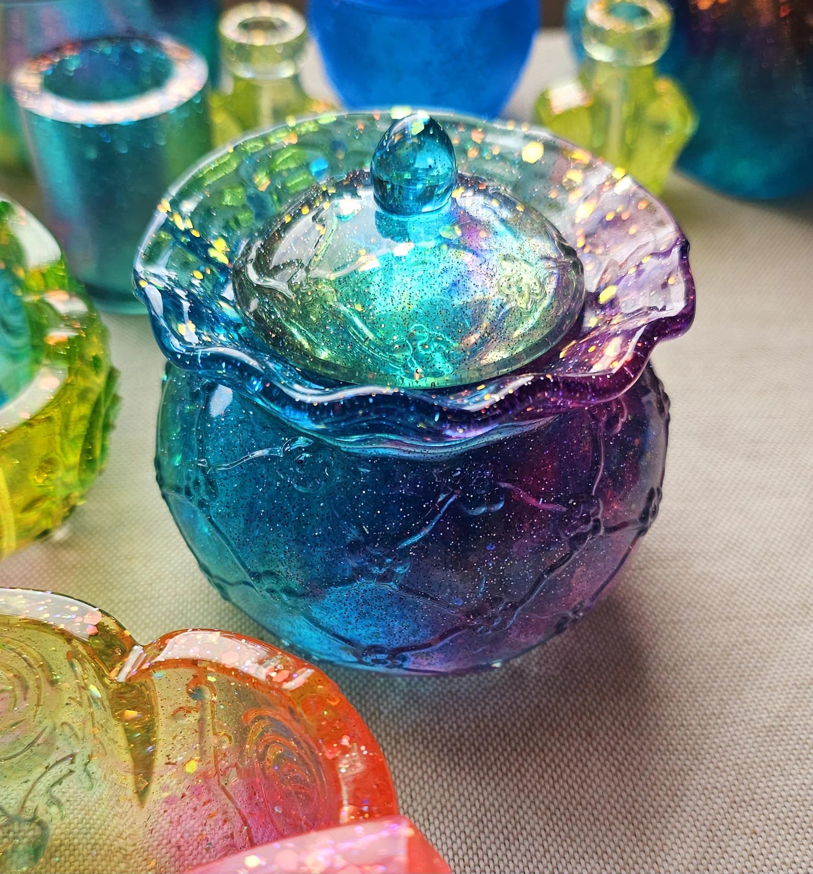 My Sensory Mind - Potion Play Jar with Lid, Vintage Play Pot