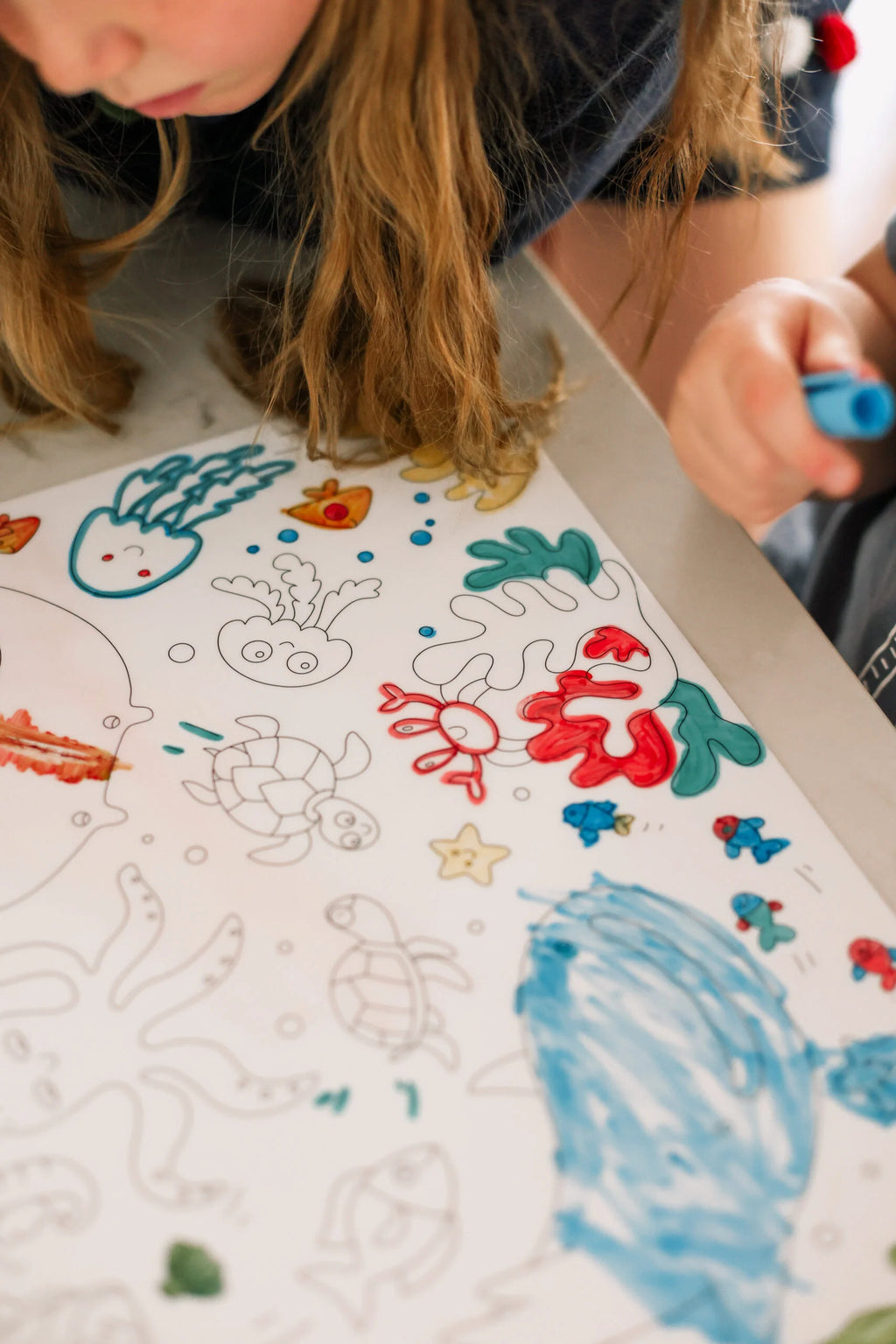 Scribble Mat - Under the Sea Reusable Mat