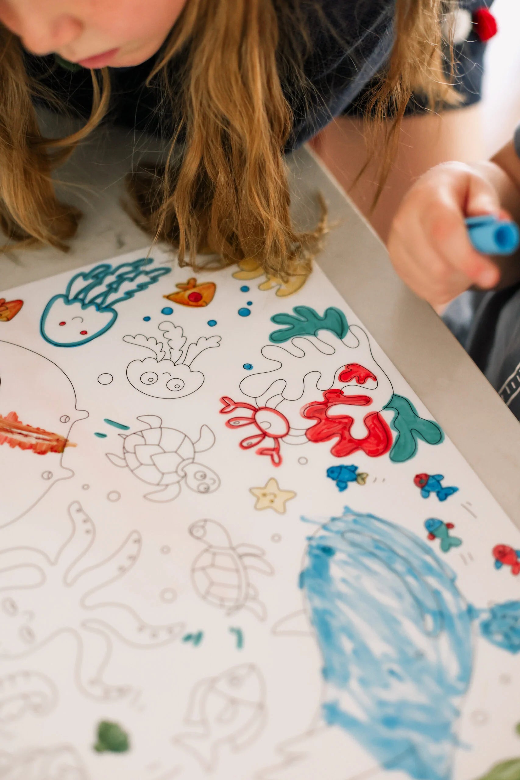 Scribble Mat - Under the Sea Reusable Mat