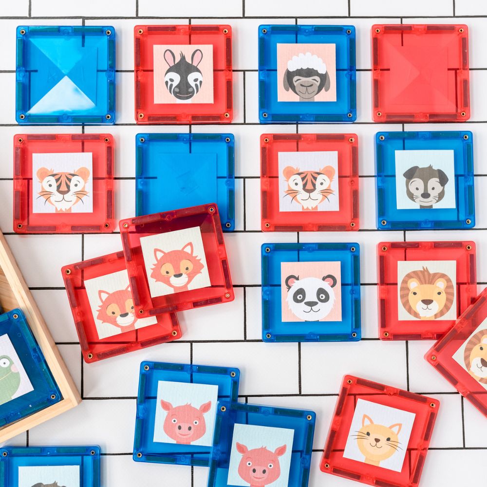 CONNETIX - Rainbow Square Pack 42 pc