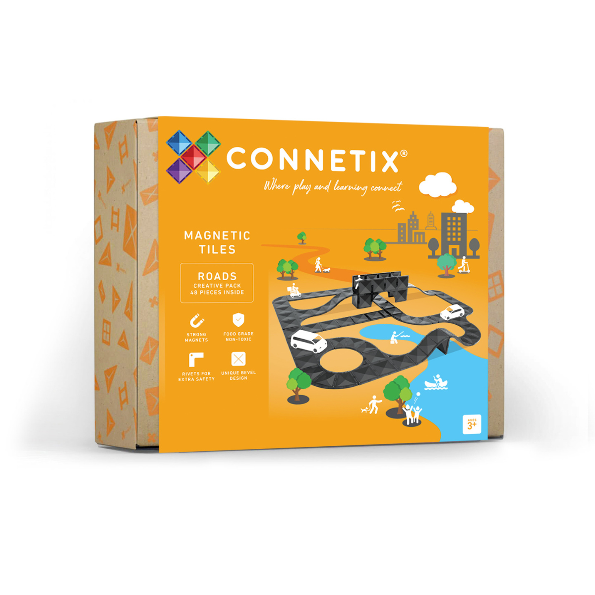 CONNETIX - Creative Roads Pack 48 pc