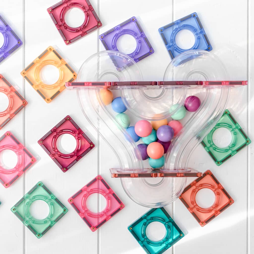 CONNETIX - Pastel Ball Run Pack 106 pc