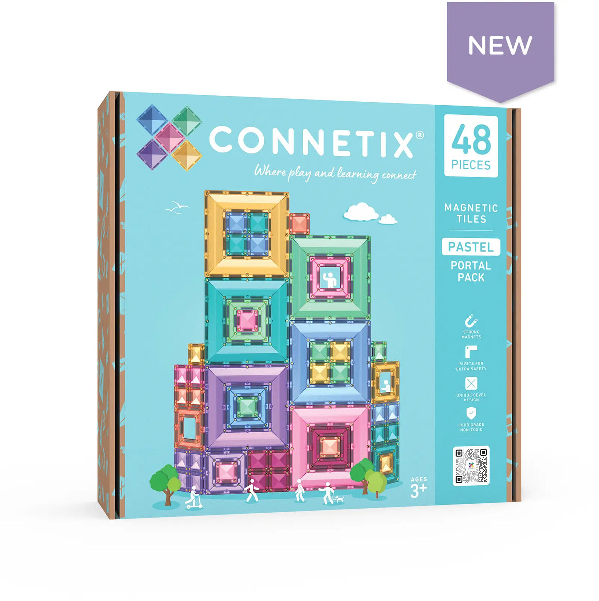 CONNETIX - Pastel Portal Pack 48 pc