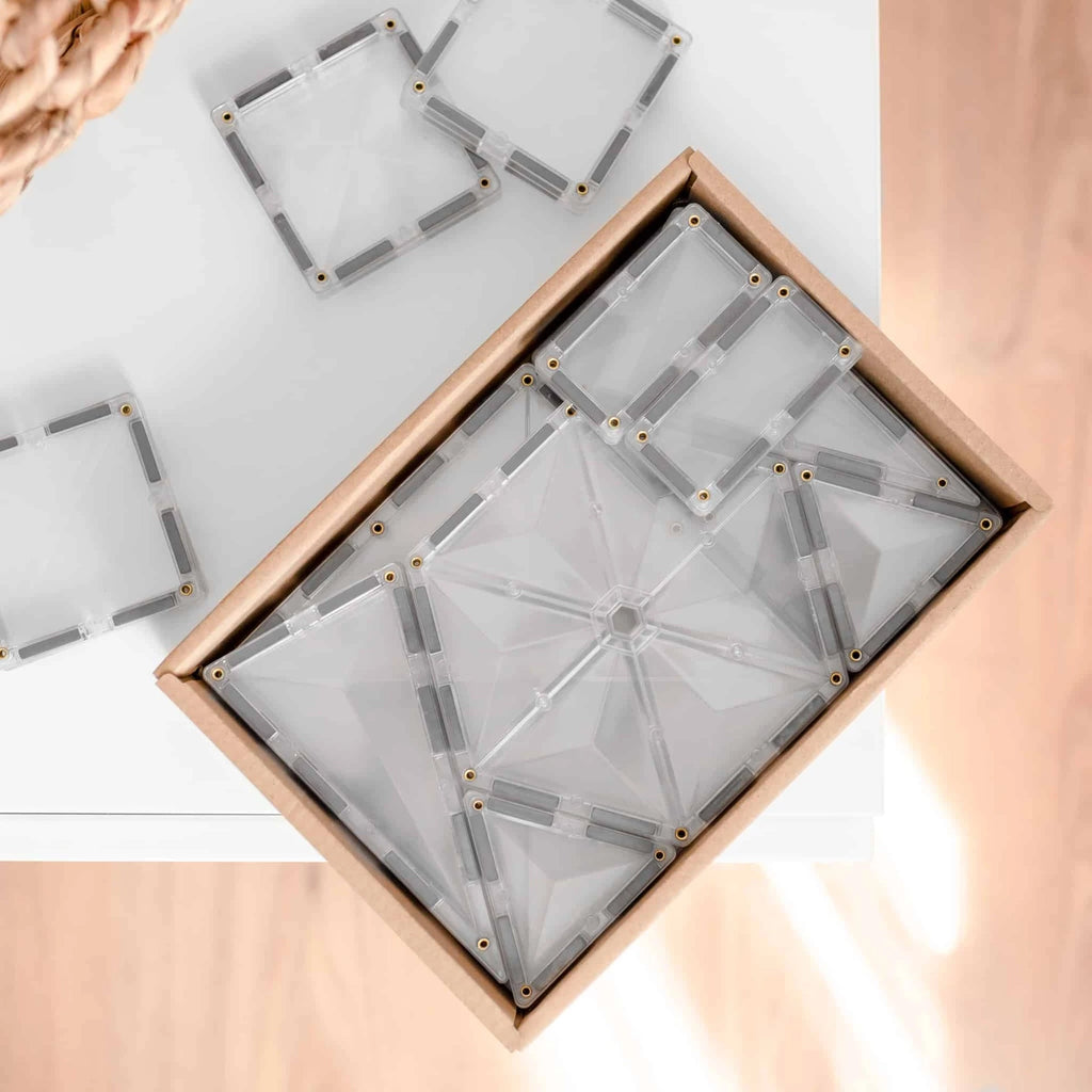 (Pre-Order; ETA 17/09) CONNETIX - Clear Starter Pack 34 pc