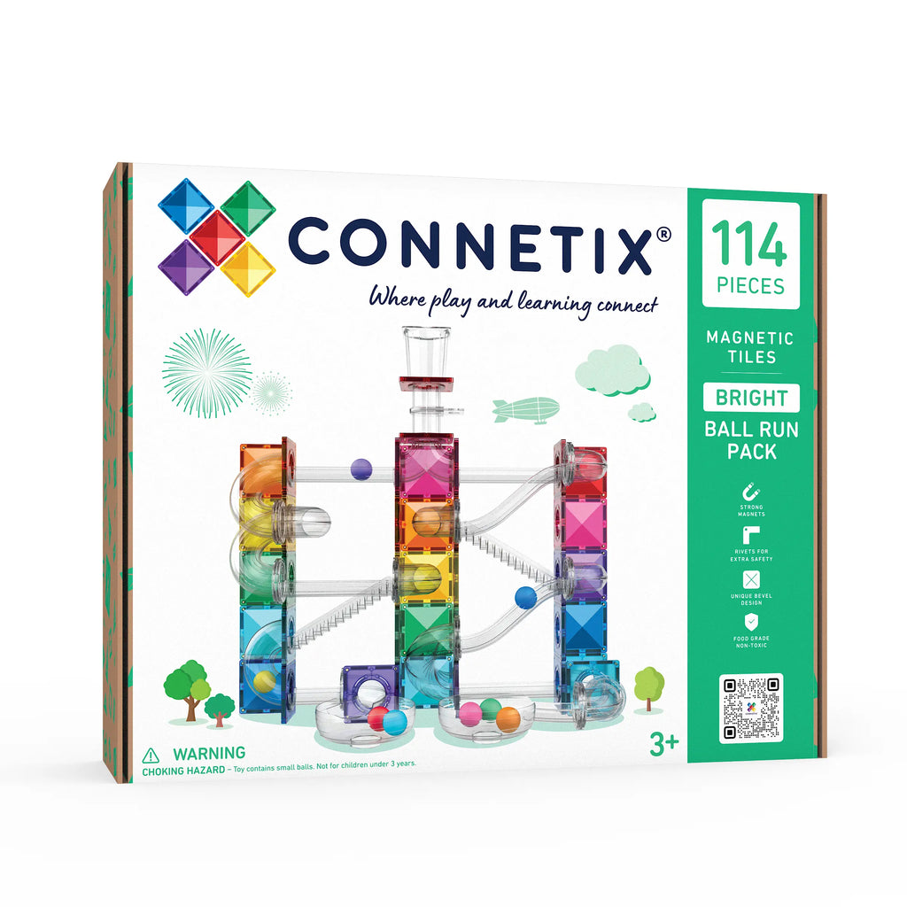 (Pre-Order; ETA 17/09) CONNETIX - Ball Run Bright Pack 114 pc (NEW)