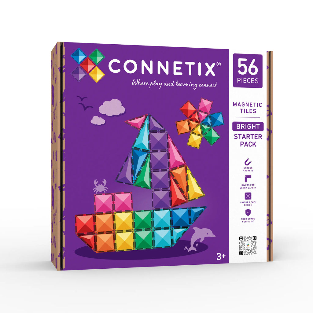 (Pre-Order; ETA 17/09) CONNETIX - Bright Starter Pack 56 pc (NEW)