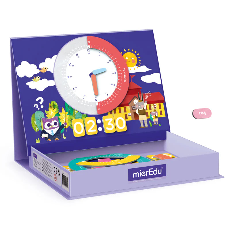 MierEdu - Magnetic Learning Game - Telling Time