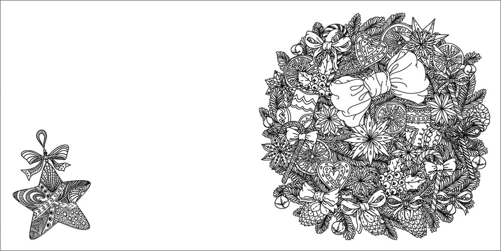 Book | Christmas Colouring Book - Merry & Bright