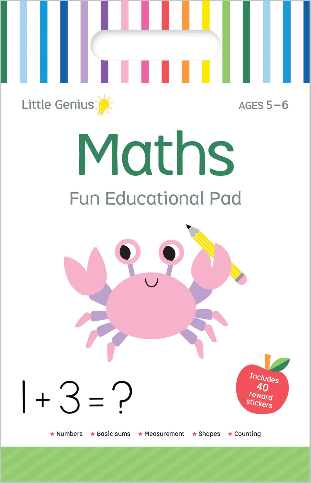 Book | Little Genius Vol. 2 - Small Activity Pad - Maths