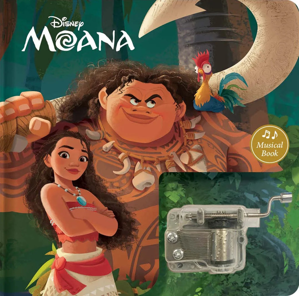 Book | Disney Moana - Wind-Up Music Box Book
