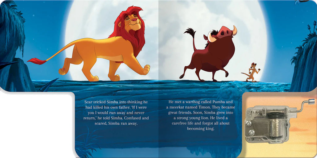 Book | Disney The Lion King - Wind-Up Music Box Book