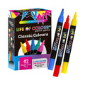 life of colours, classic colours, kids markers, paint pens, art supplies, colouring, best paint pens, medium tip