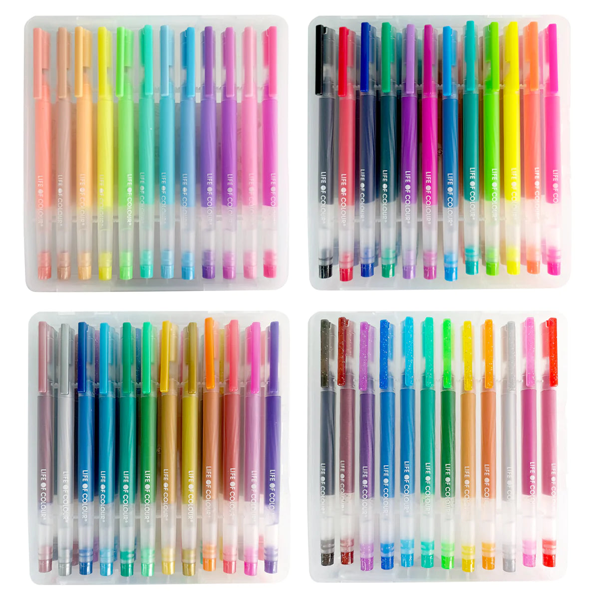Life of Colour - Juicy Gel Pens - Set of 48