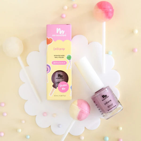 No Nasties Kids - Water Based Scented Scratch Off Kids Nail Polish