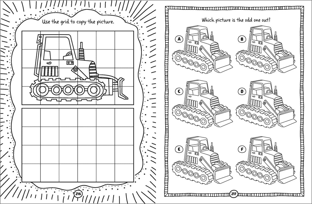 Book | Lots of Things to Do and Colour - Dinosaurs, Things That Go and Fun Adventures