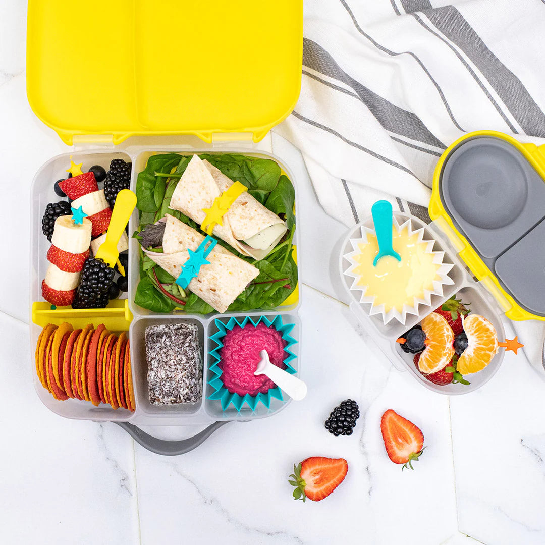 The Lunch Punch Jumbo Silicone Cups - Yellow