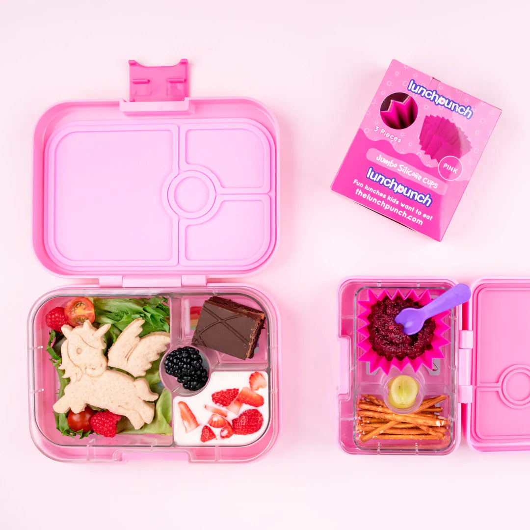 The Lunch Punch Jumbo Silicone Cups - Pink