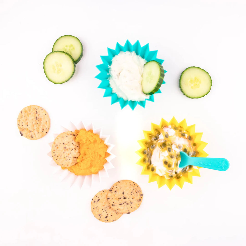 The Lunch Punch Jumbo Silicone Cups - Yellow
