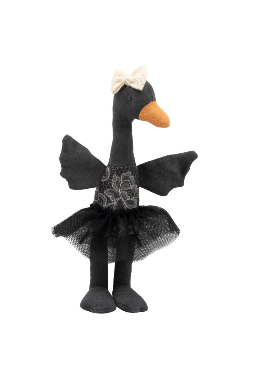 Rugaroo - Maali | The Sydney Opera House Ballerina | Black Swan Plush Doll