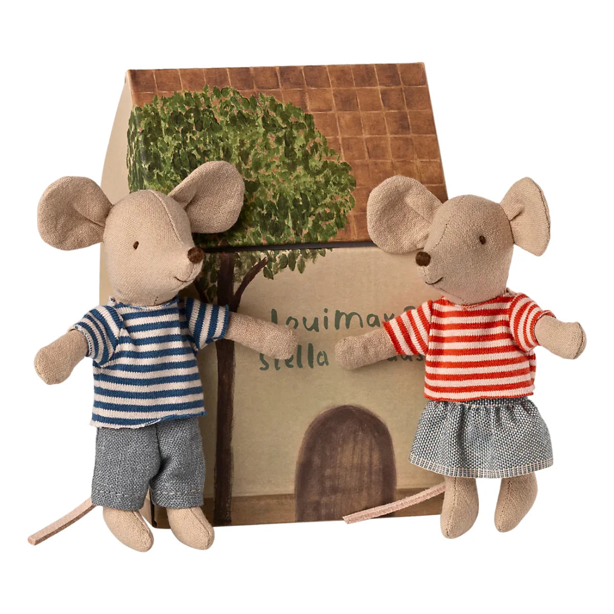 Maileg Louimax & Stella Little Brother & Sister Mice