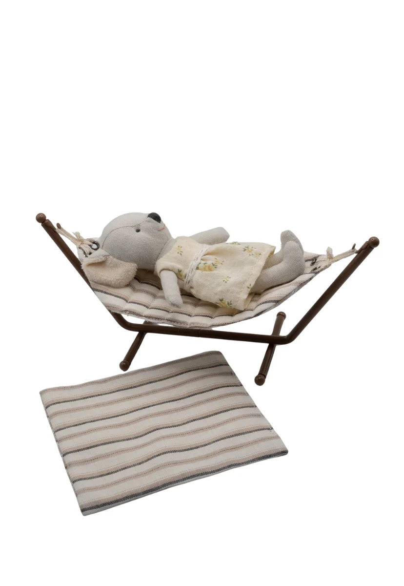 Rugaroo - The Neutral Hammock | Rugaroo Miniature Doll Accessories