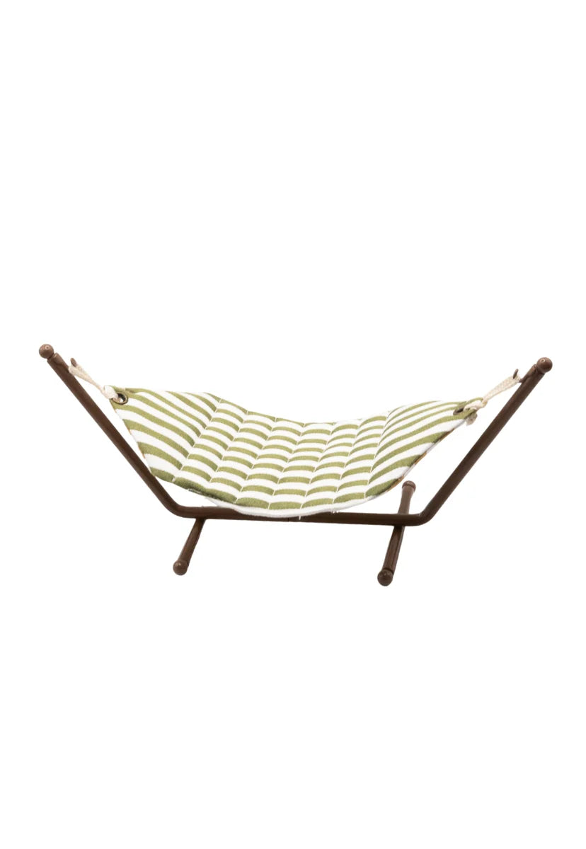 Rugaroo - The Eucalyptus/Ochre Hammock | Rugaroo Miniature Doll Accessories