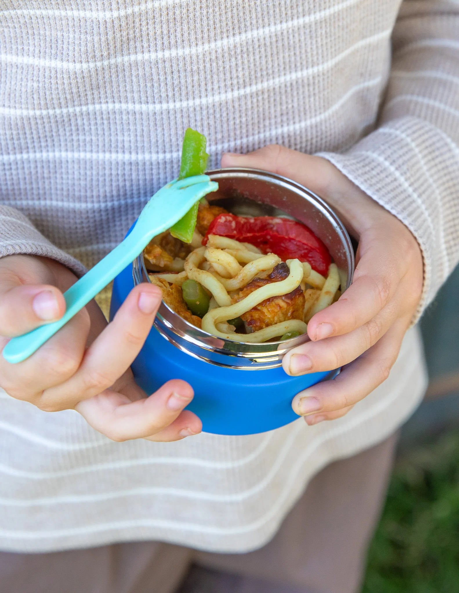 MontiiCo - Insulated Mini Food Jar - Blueberry