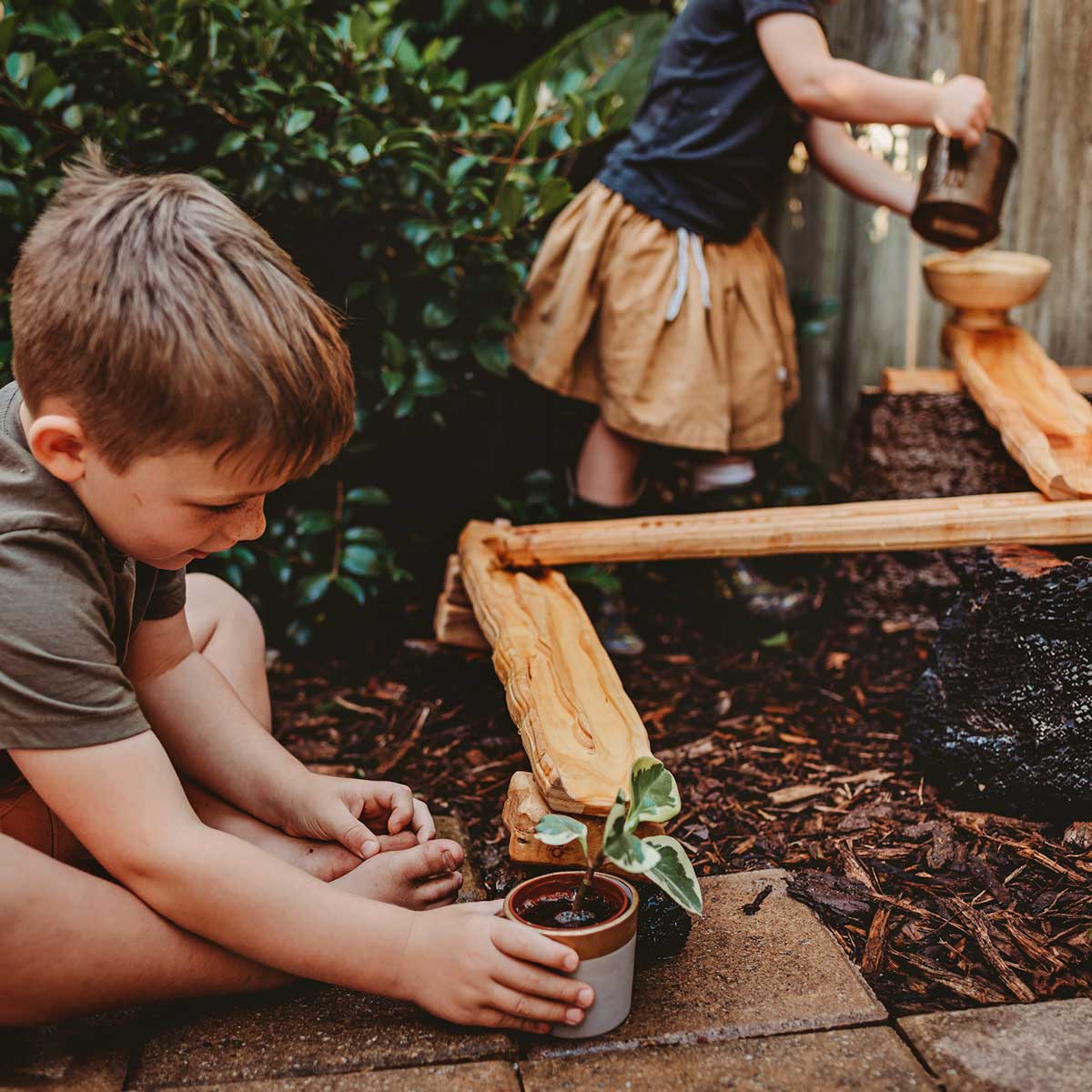 Explore Nook - Wooden Water Ways – Starter Family Set