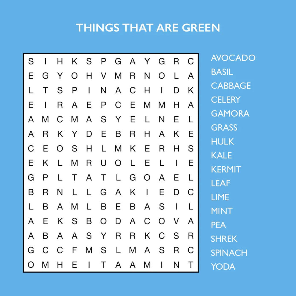 Book | Train Your Brain - Puzzle a Day! - Word Search