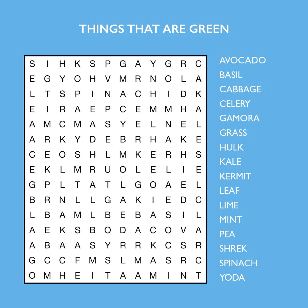 Book | Train Your Brain - Puzzle a Day! - Word Search