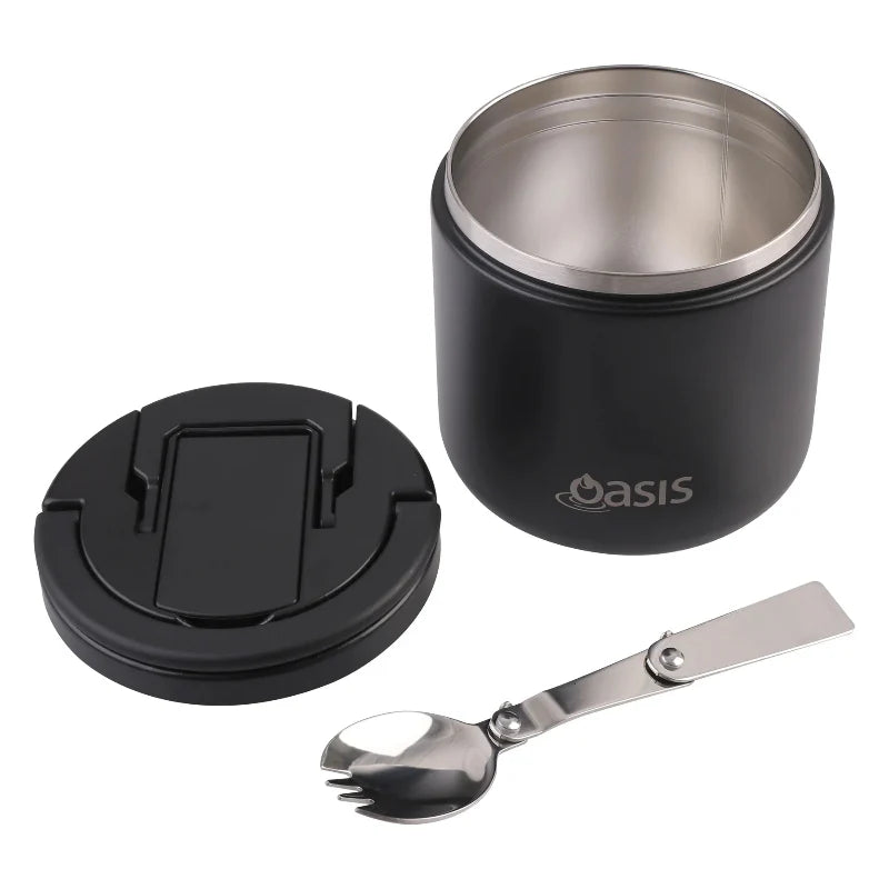 Oasis - Insulated Food Flask With Quick Release Lid - 500ml