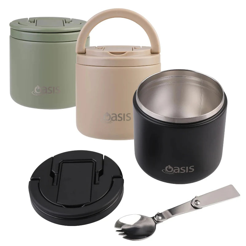 Oasis - Insulated Food Flask With Quick Release Lid - 500ml
