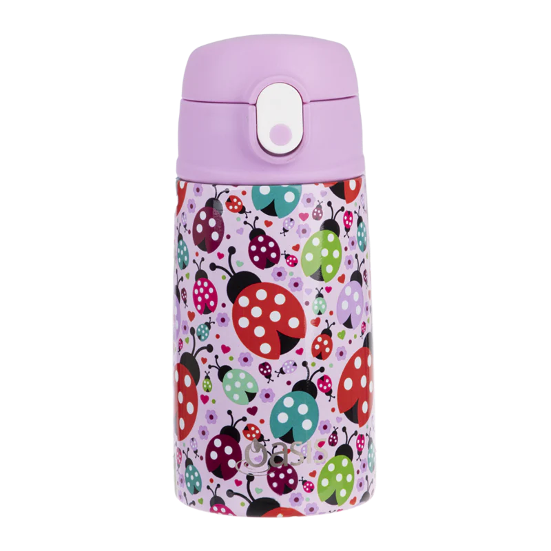 Oasis - Kids Insulated Drink Bottle with Sipper Straw - 400ml