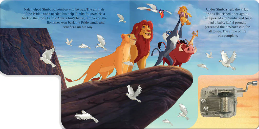 Book | Disney The Lion King - Wind-Up Music Box Book