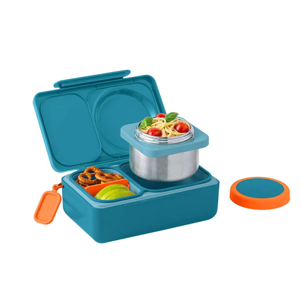Omiebox Up Hot & Cold Lunch Box - Teal Green