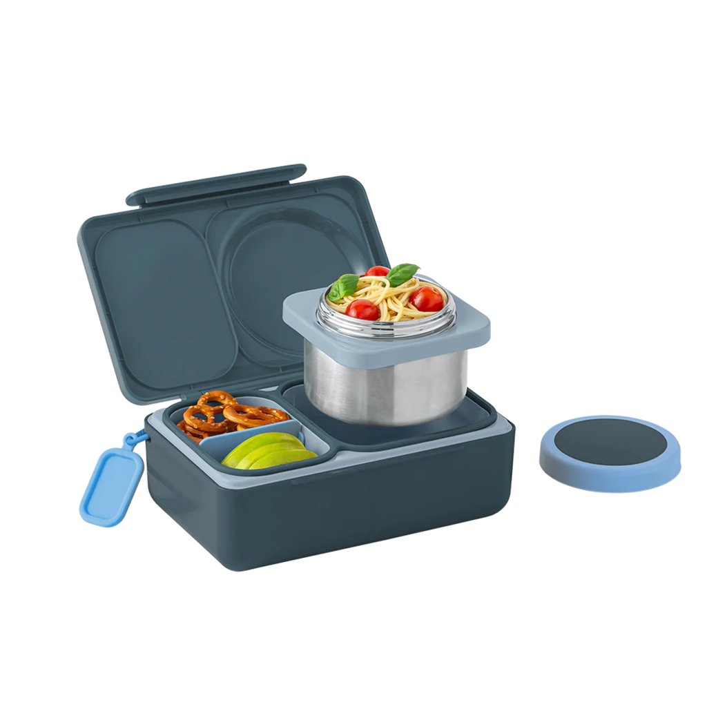 Omiebox Up Hot & Cold Lunch Box - Graphite