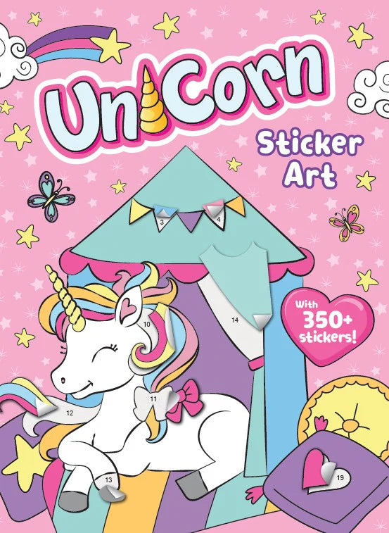 Book | Sticker Art - Unicorn