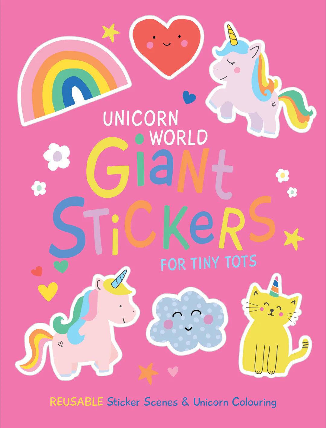 Book | Giant Stickers for Tiny Tots - Unicorn World