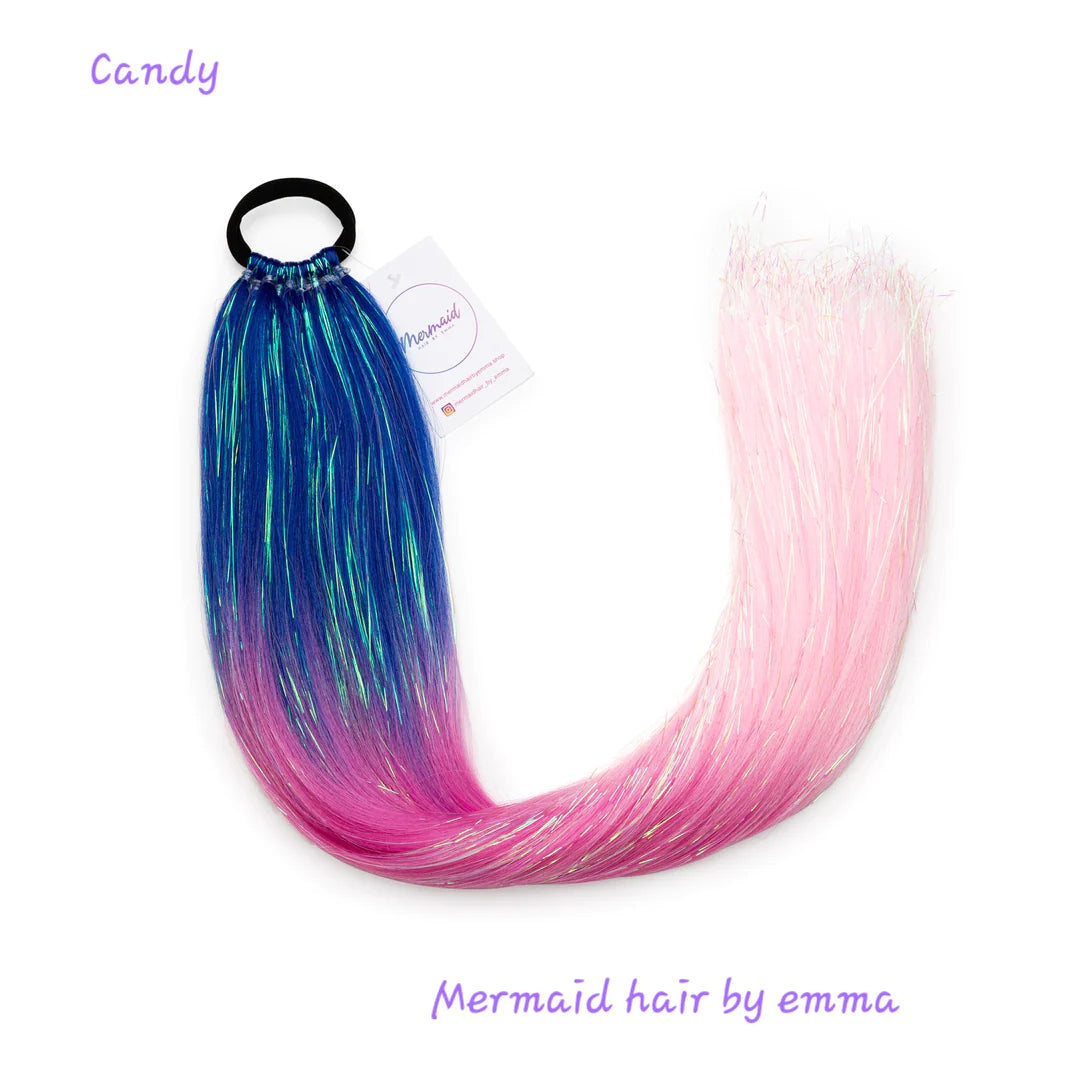 Mermaid Hair by Emma - Candy with Tinsel