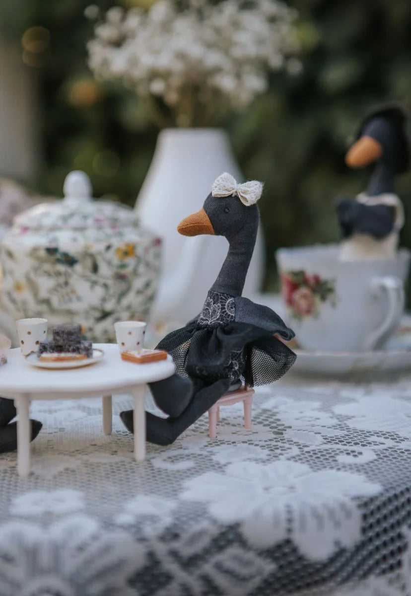 Rugaroo - Maali | The Sydney Opera House Ballerina | Black Swan Plush Doll