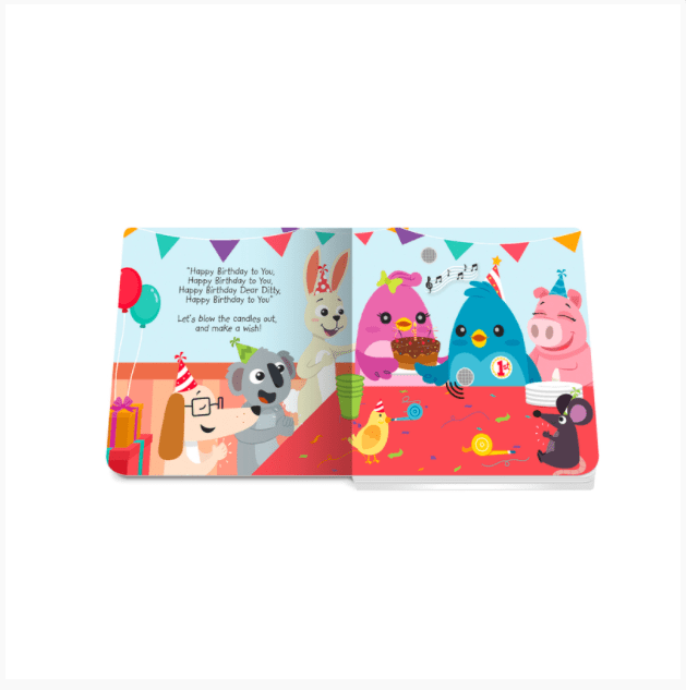 Ditty Bird - Happy Birthday Board Book