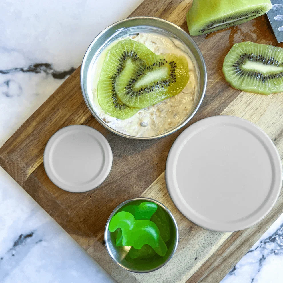 Ecococoon Stainless Steel Snack Pots - Mist