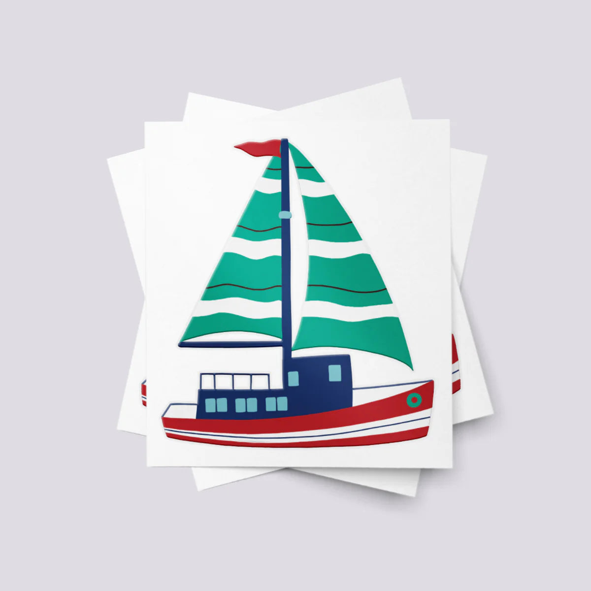 Ducky Street - Sailboat