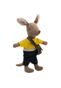 Rugaroo - Joey |The Postie | Kangaroo Doll with bag in Post Box