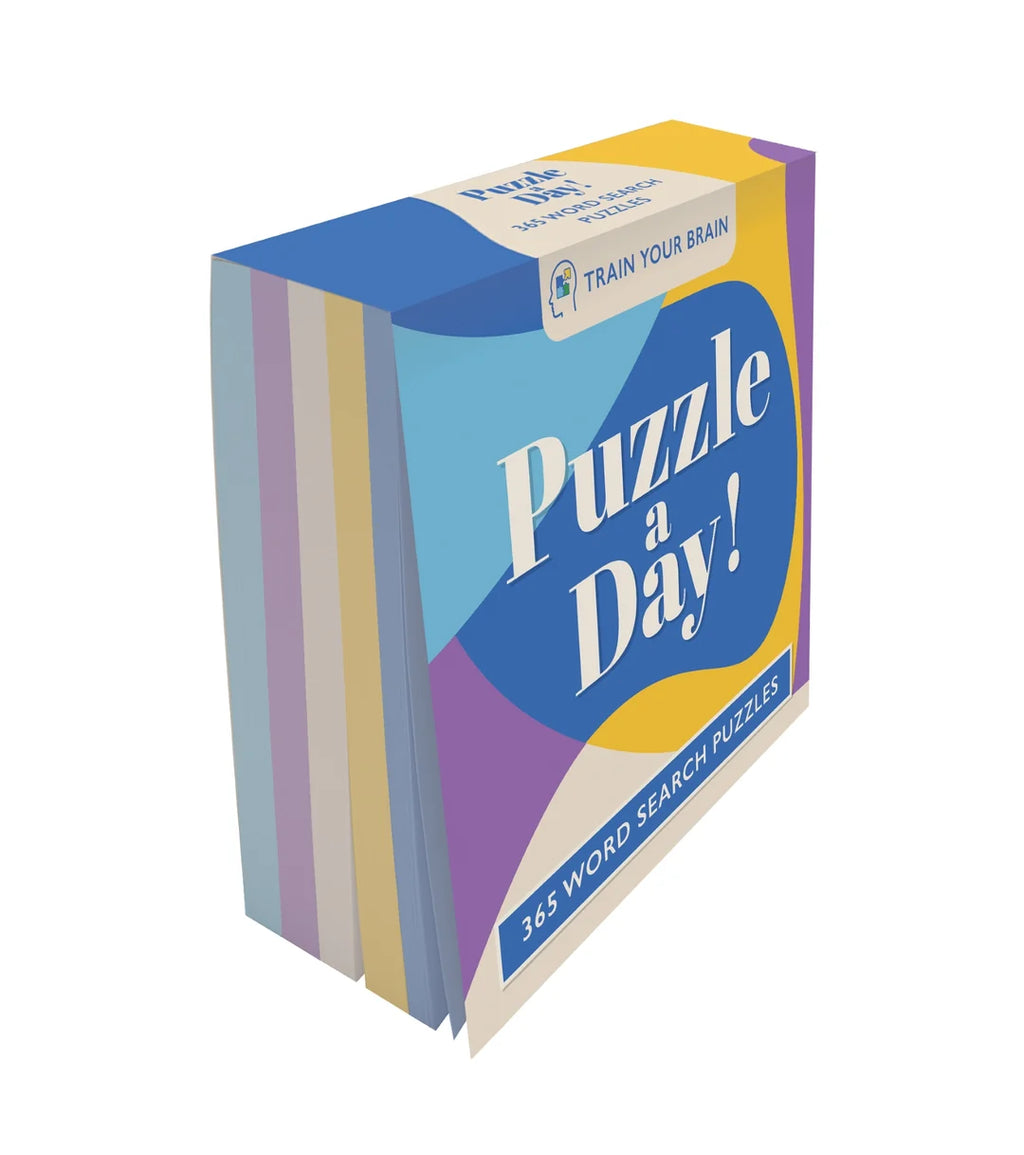 Book | Train Your Brain - Puzzle a Day! - Word Search