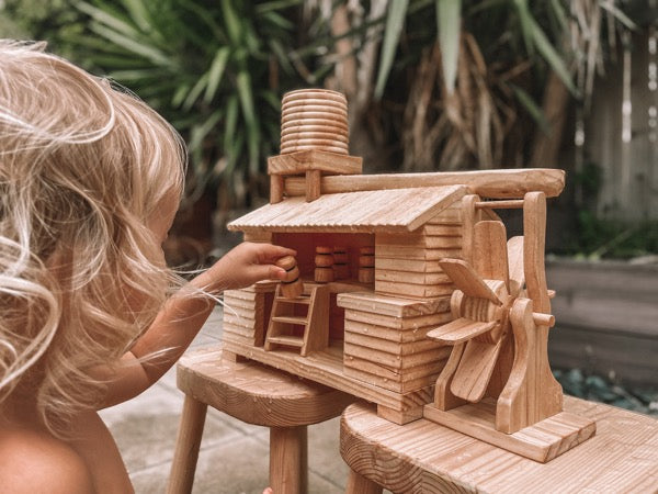 Explore Nook - Eco Hut & Water Wheel
