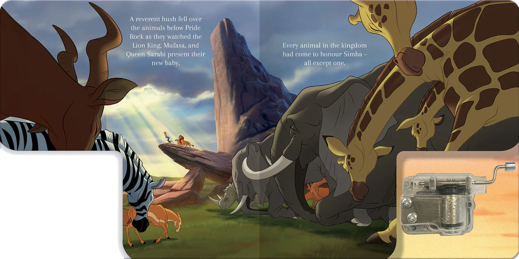 Book | Disney The Lion King - Wind-Up Music Box Book