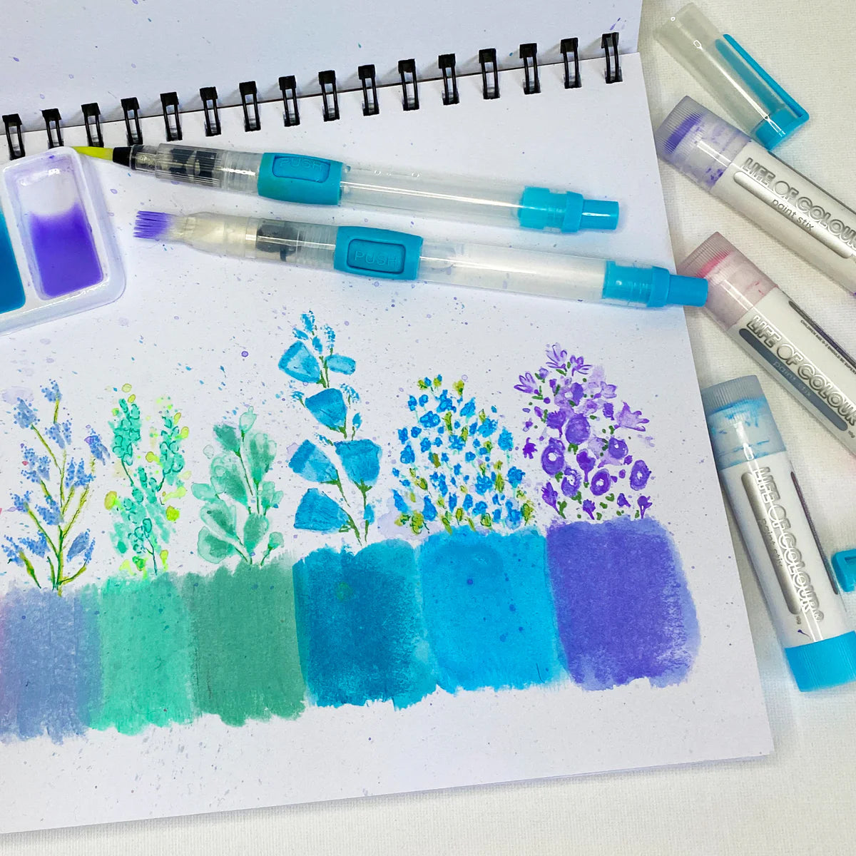 Life of Colour - Refillable Water Brush Pens